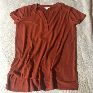 Womens Small Ribbed Top
